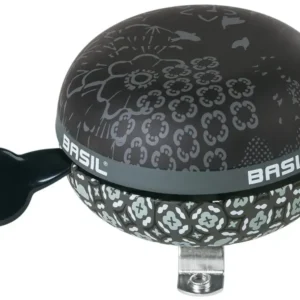 Fietsbel Basil Boheme Ø 80 mm - zwart