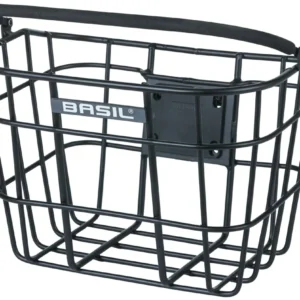 Fietsmand Basil Bremen Alu KF - zwart