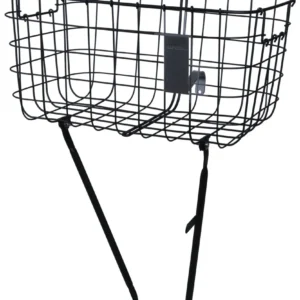 Fietsmand Basil Robin - zwart