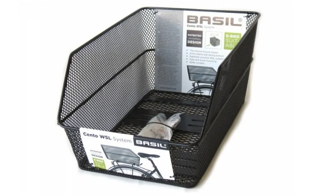 Mand Basil Cento Wsl-Systeem Zwart