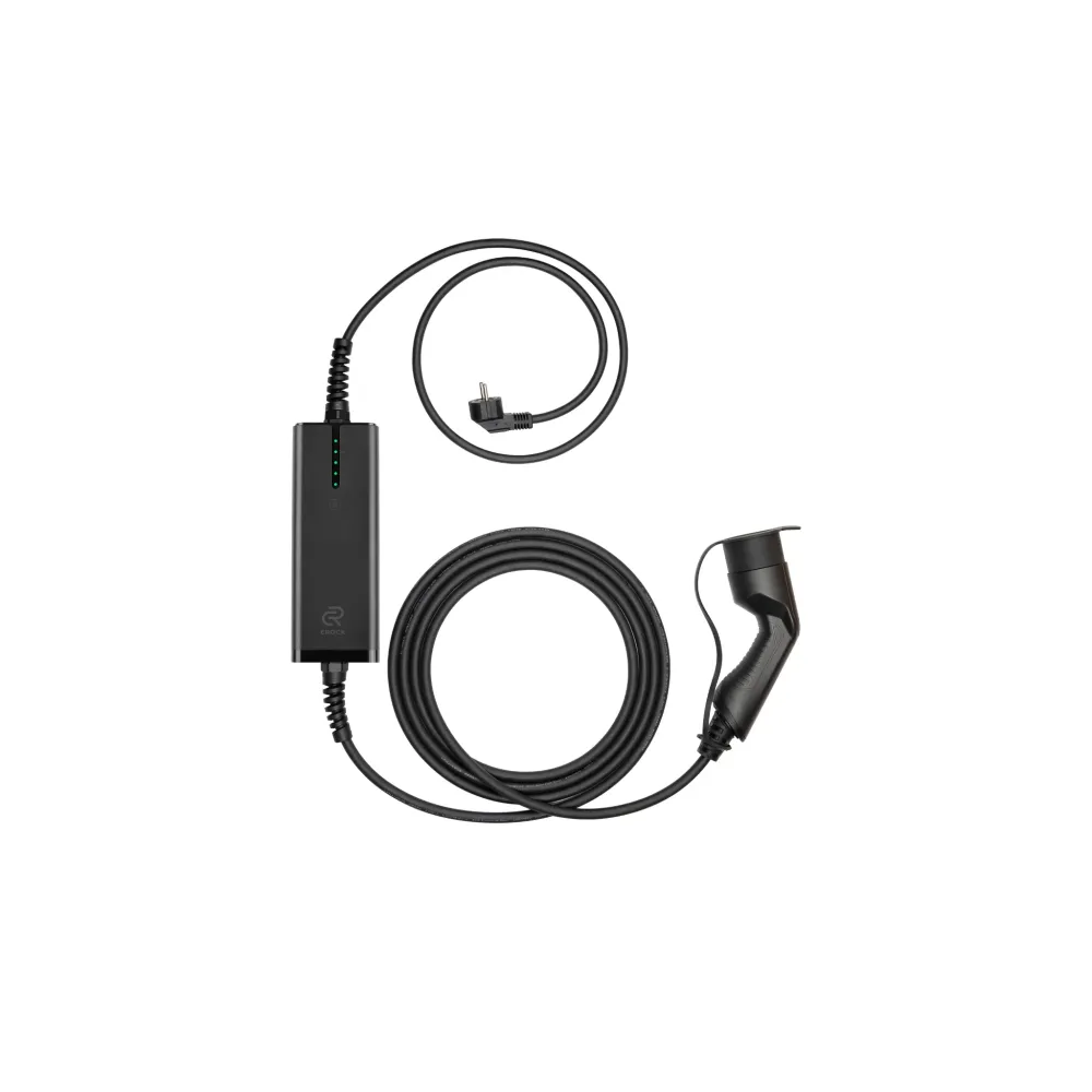Mobiele Lader Volkswagen Passat Variant - Besen One Zwart Type 2 naar Schuko - Memory functie