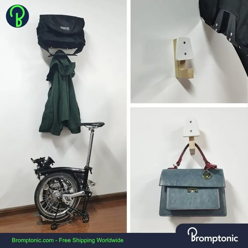 Brompton aftermarket accessoirehaak voor tas