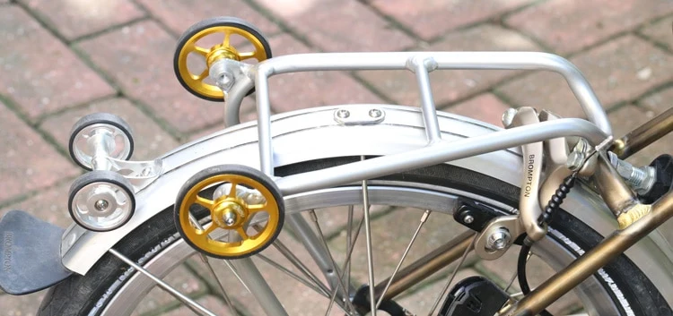 Brompton Aluminium Q Type Achterrek voor Brompton Fiets 138g