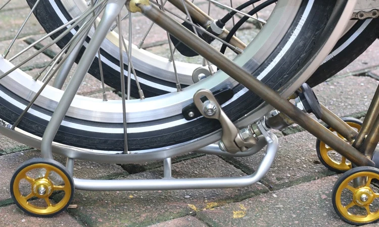 Brompton Aluminium Q Type Achterrek voor Brompton Fiets 138g