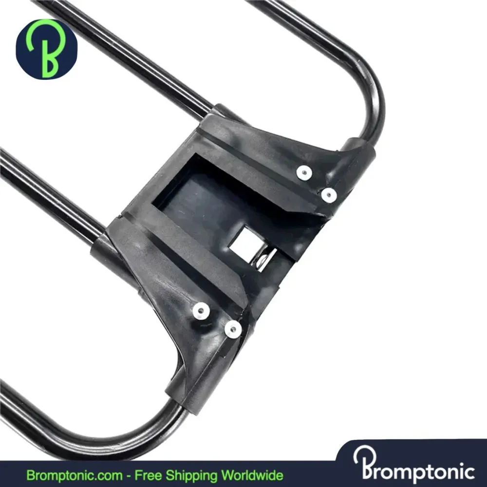 Brompton Aluminium Voordrager Frame met Riemen voor Tas & Bagage