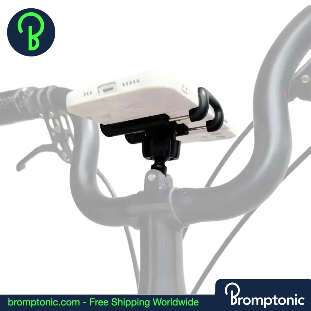 Brompton Telefoonhouder (/C/P Line) - Ultra-Lichte 30 g Legering Houder
