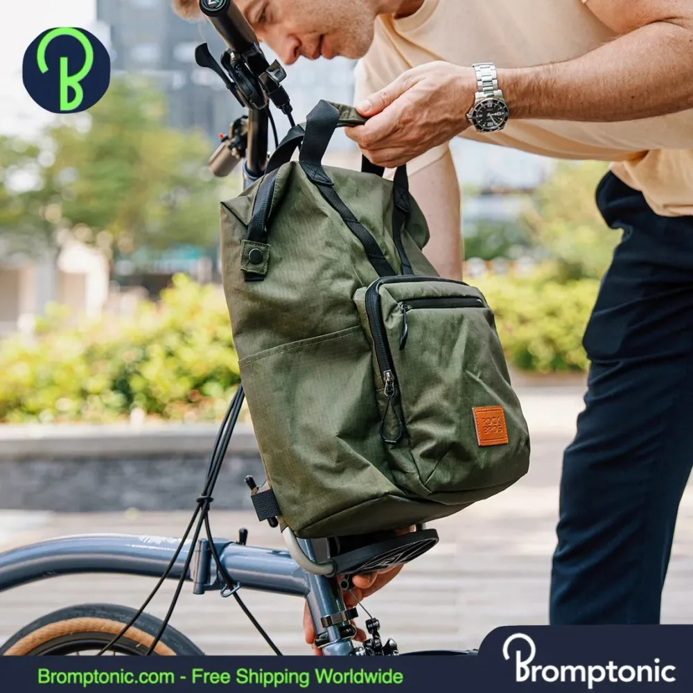 Brompton Vouwfiets rugzak 11.5L - Multifunctionele tas met rits