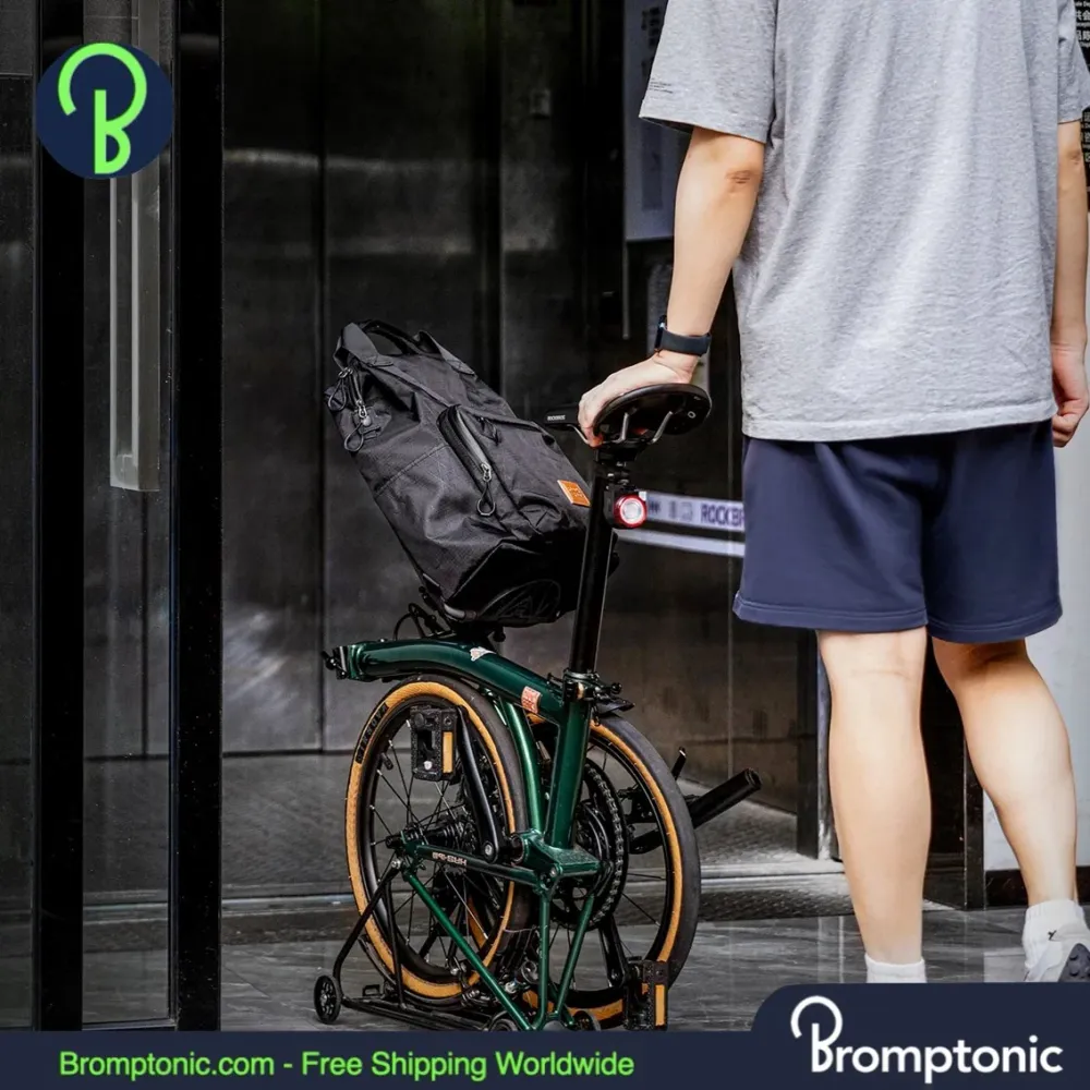 Brompton Vouwfiets rugzak 11.5L - Multifunctionele tas met rits