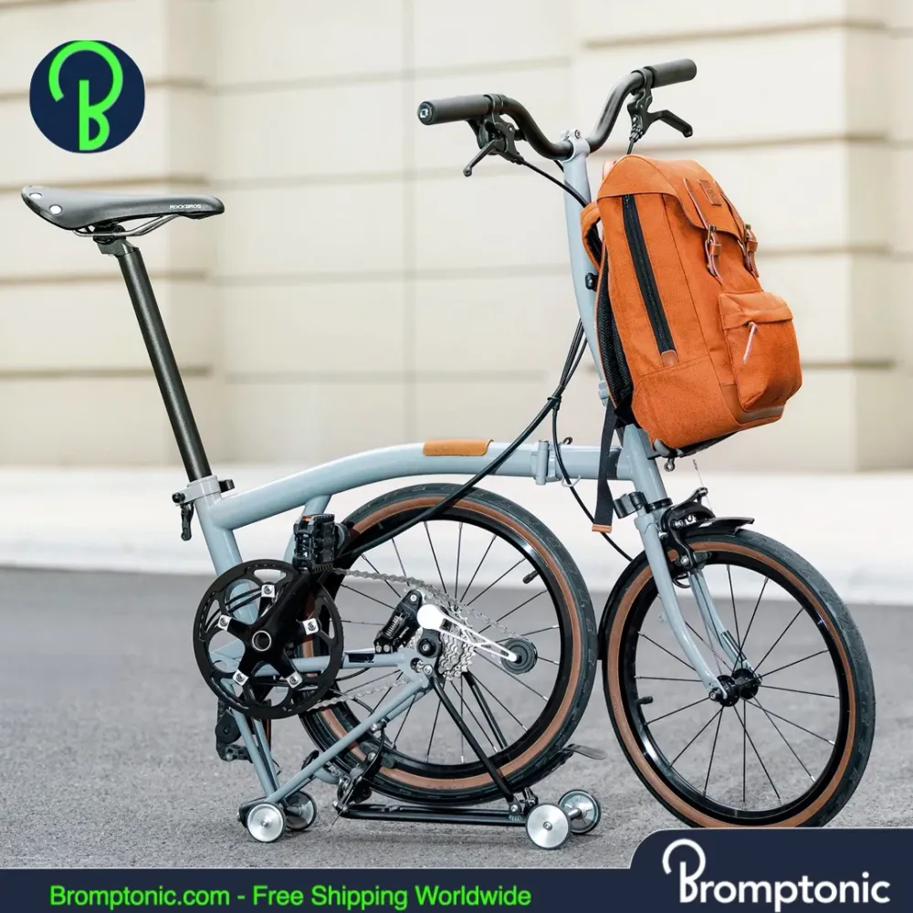 Brompton vouwfiets rugzak 8.3L - Retro multifunctionele stadstas