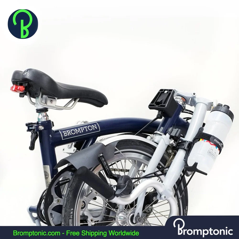 Brompton waterfleshouder mand met clip