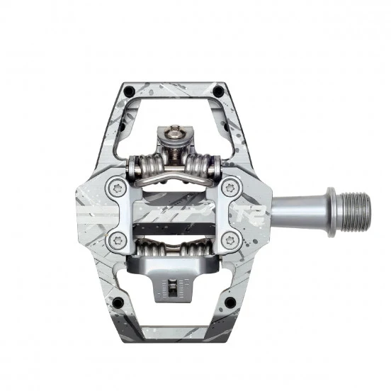 HT COMPONENTS ENDURO T2 Camo Grey pedalen