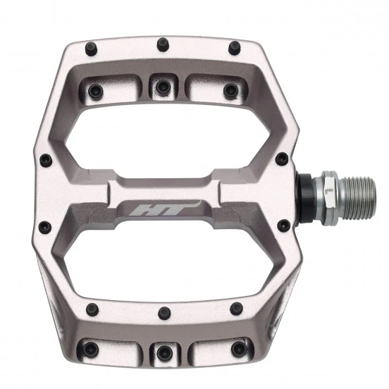 HT COMPONENTS SPIDER AF03 platte pedalen grijs