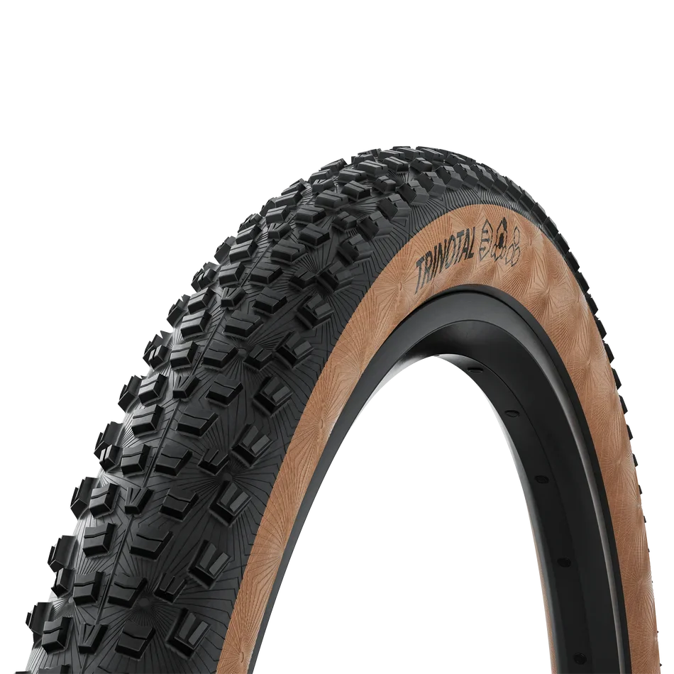 CONTINENTAL TRINOTAL Trail Rapid 29x2.40 Tubeless Ready Zacht Bruin band