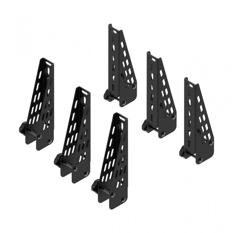 Cruz 6x Laadstoppers 18cm hoog - Cruz Evo Rack