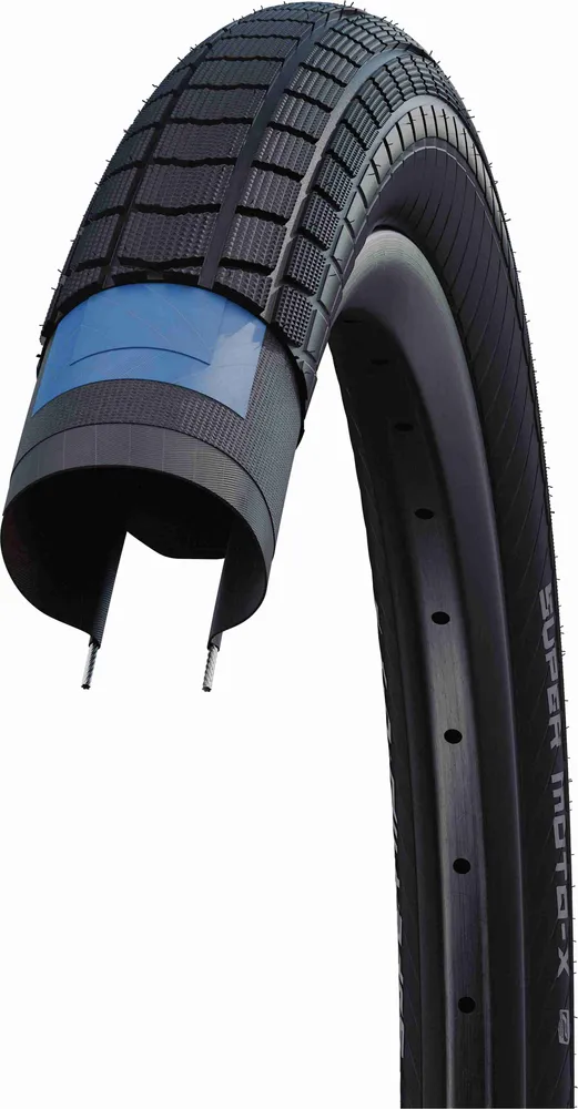 SCHWALBE SUPER MOTO-X PERF RACEGUARD 27.5X2.80 cubestores.nl