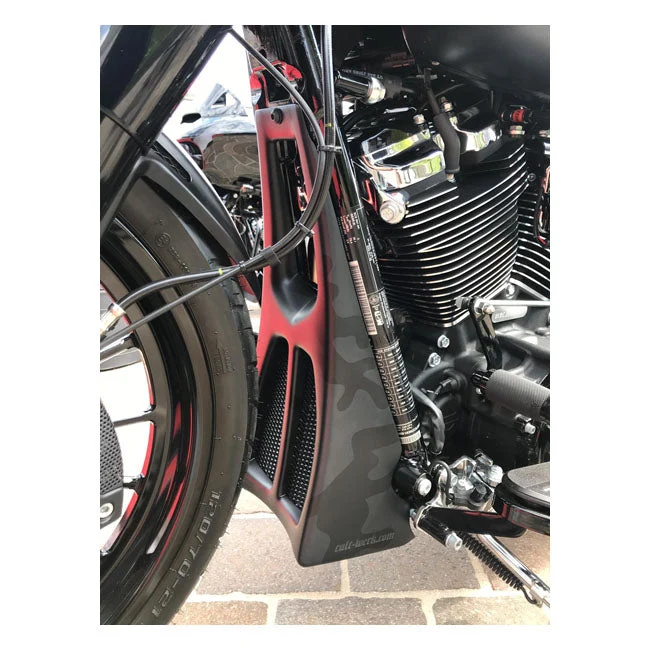 Cult-Werk Bug Spoiler Custom Gloss Black Touring 17-22
