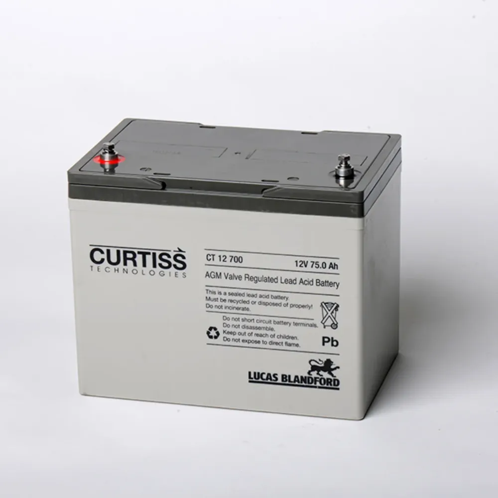 Baterí Ciclo Profundo Curtiss 12V 75AH