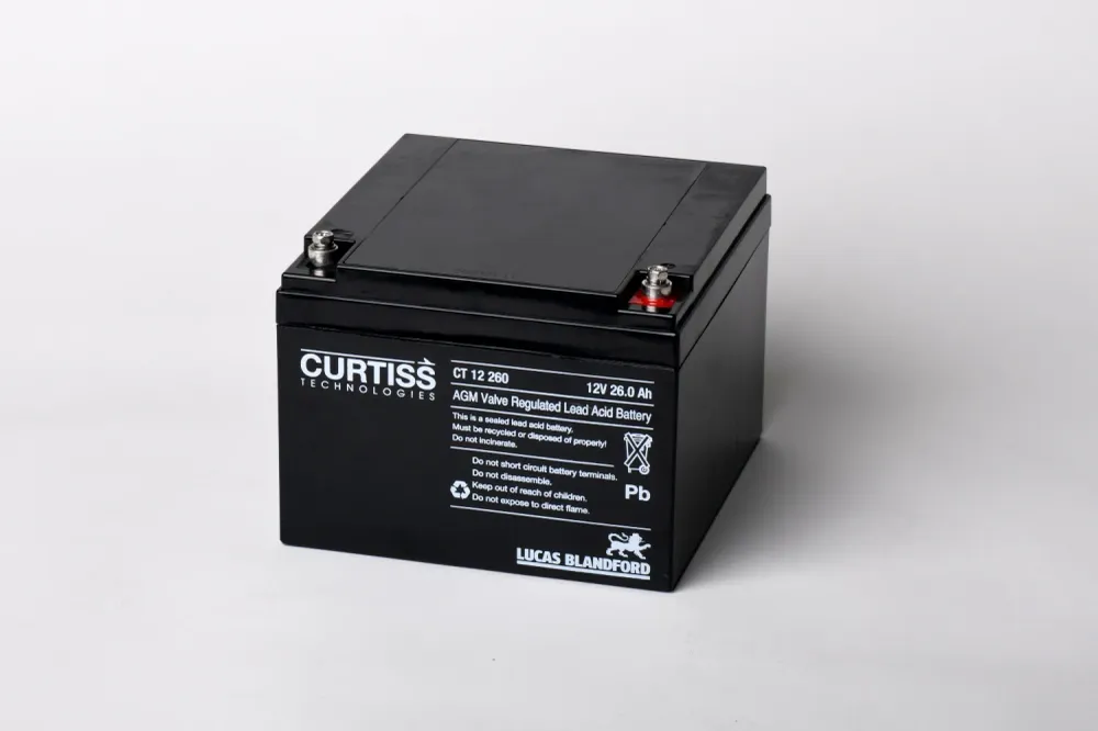 Baterí Ciclo Profundo Curtiss AGM 12V 26AH