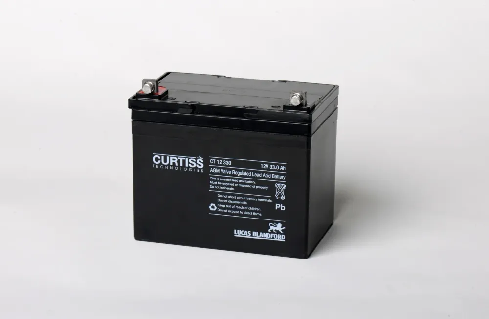 Baterí Ciclo Profundo Curtiss AGM 12V 33AH