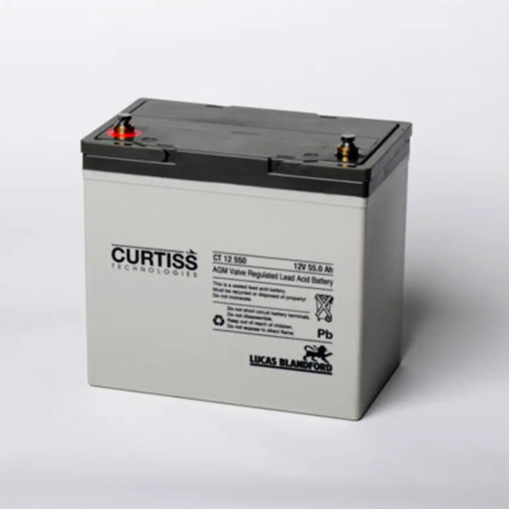 Baterí Ciclo Profundo Curtiss AGM 12V 55AH