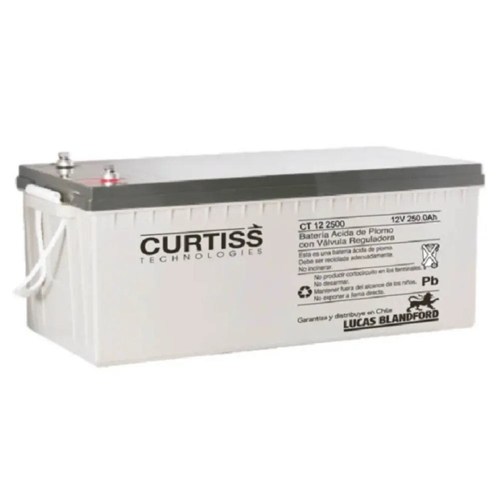 Baterí Ciclo Profundo Curtiss AGM 12V 250AH