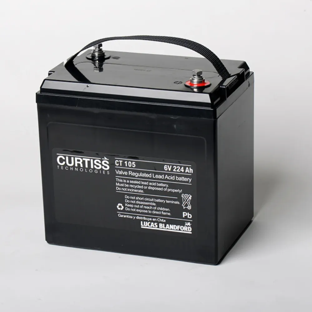 Baterí Ciclo Profundo Curtiss AGM 6V 224AH