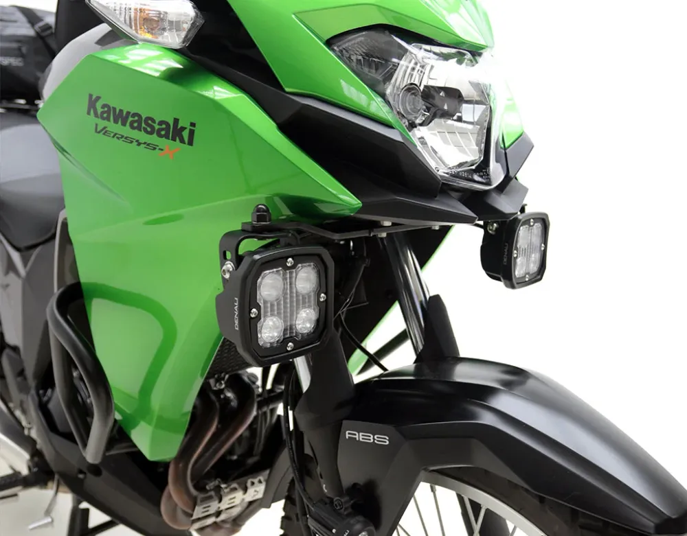 Bevestiging rijlicht - Kawasaki Versy-X 300 '17-'21 DENALI Electronics
