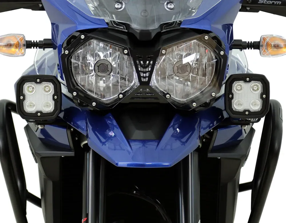 Bevestiging voor rijverlichting - Triumph Tiger Explorer XCa, XCx, XR, XRt, XRx '16-'21 DENALI Electronics