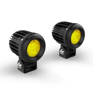 Kit: D2 x2, Gele Lenzen, R1300GS Onderste Bevestiging DENALI Electronics