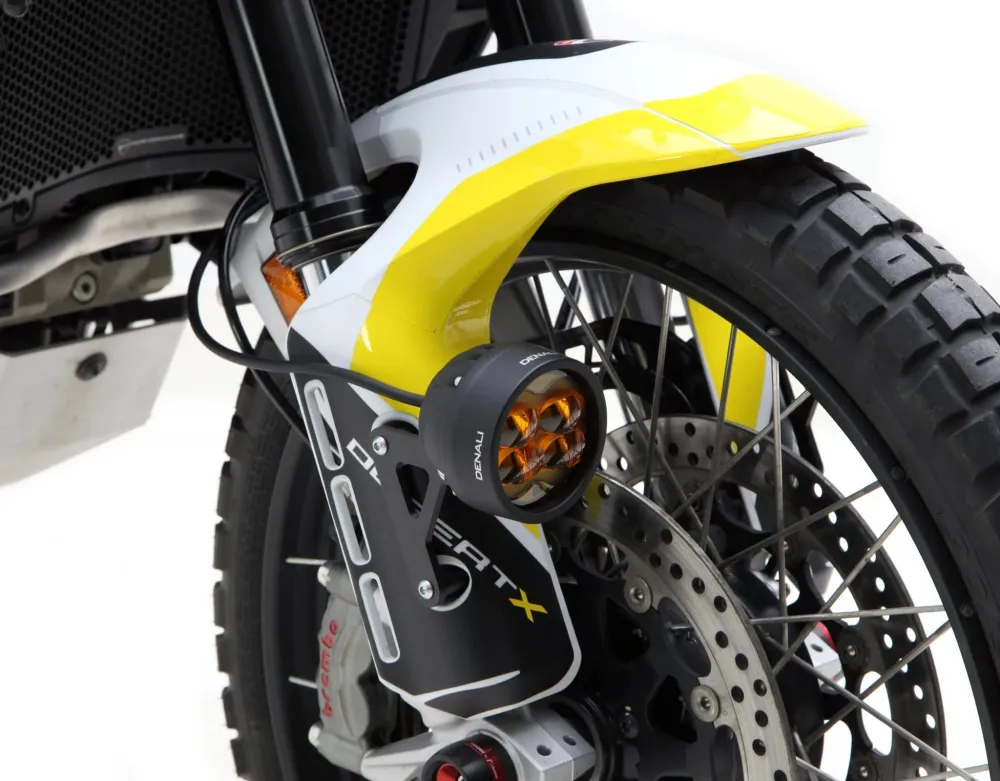 Lager rijlichtmontage - Ducati DesertX '23-'25 & Multistrada V4, '21-'24 DENALI Electronics