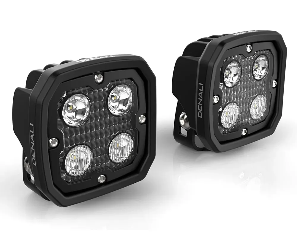D4 LED-lichtpods met DataDim™-technologie DENALI Electronics