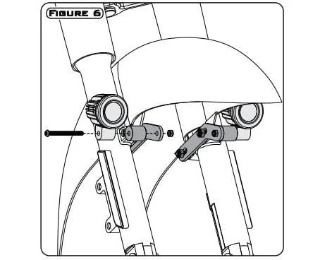 Montage voor rijverlichting - Selecteer Honda Cruisers DENALI Electronics