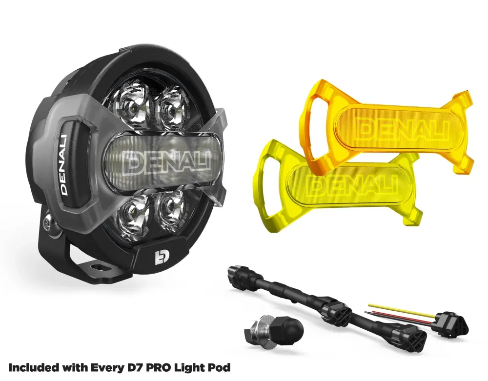 D7 PRO Multi-Beam rijlichtpod met modulair X-lenssysteem DENALI Electronics