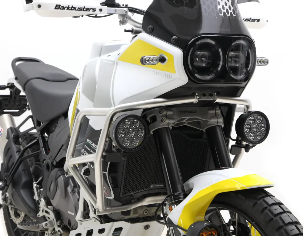 Rijlichthouder - OEM Crashbar Adapter - Ducati DesertX DENALI Electronics