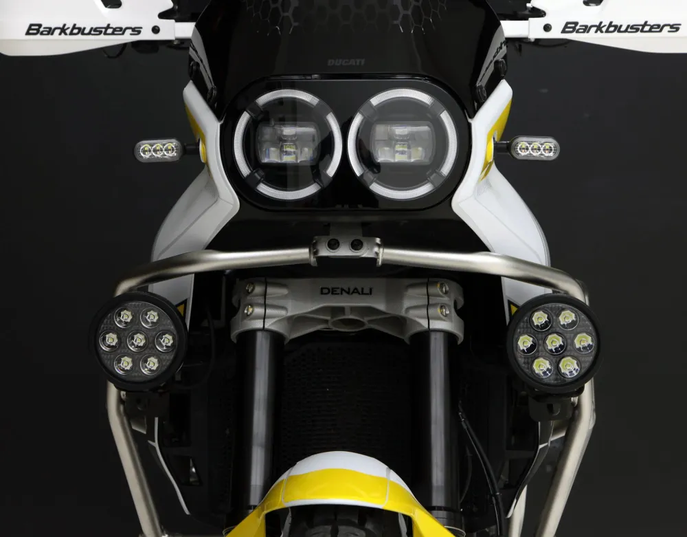 Rijlichthouder - OEM Crashbar Adapter - Ducati DesertX DENALI Electronics