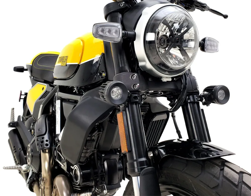 Rijverlichtingsset voor Ducati Scrambler - alle modellen DENALI Electronics