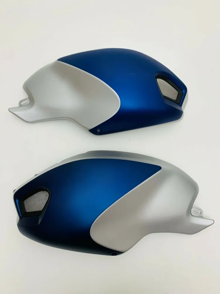 Amotopart Ducati All Years Monster 696/796/1100 S Evo Blue Sliver Fairing Kit