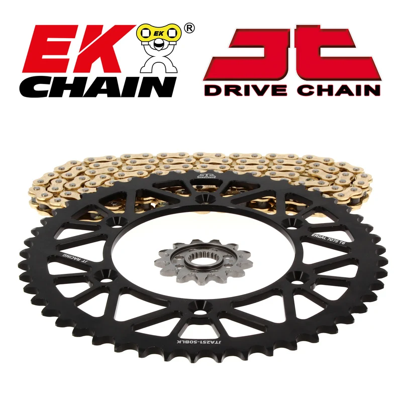 EK/JT Kettingkit 520MRD7 15/47 - standaard achtertandwiel EK CHAIN