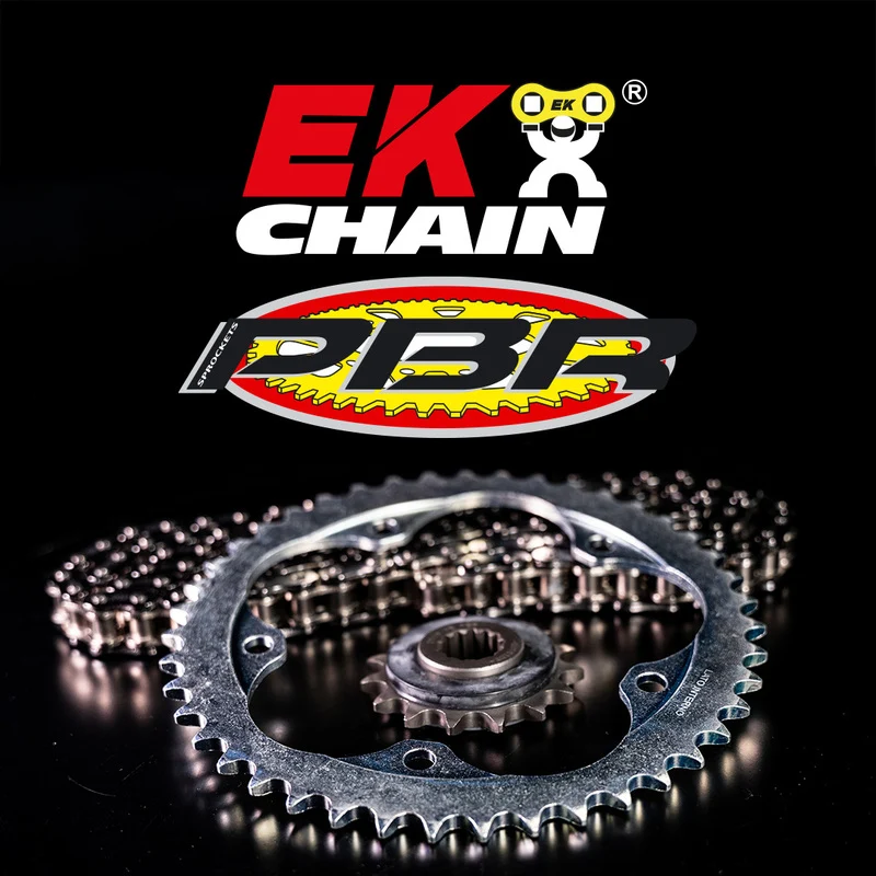 EK/PBR Kettingkit 520SRX2 13/51 - Ultralicht Achtertandwiel EK CHAIN