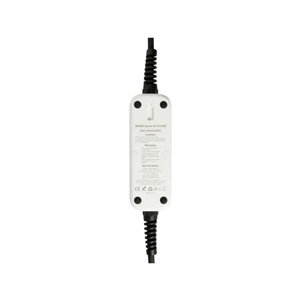 Mobiele Lader Mitsubishi i-MiEV - EROCK Wit Type 1 naar Schuko - Memory functie