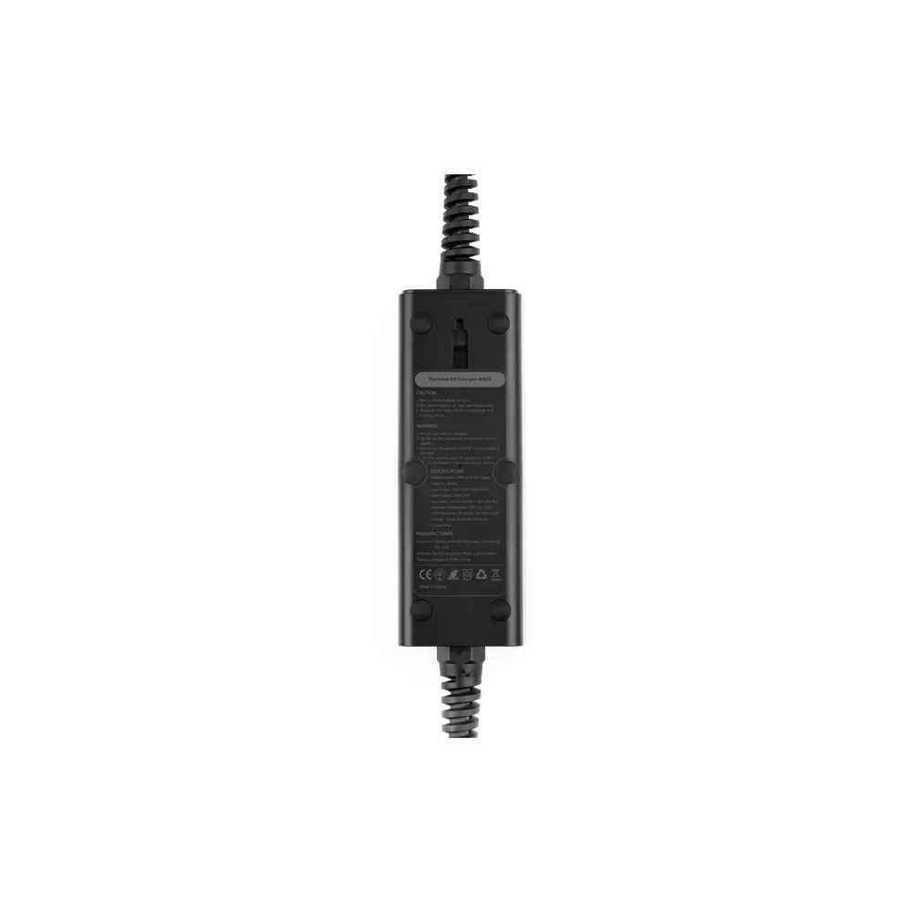 Mobiele Lader Peugeot e-2008 SUV - eRock EROCK One Zwart Type 2 naar Schuko - Memory functie