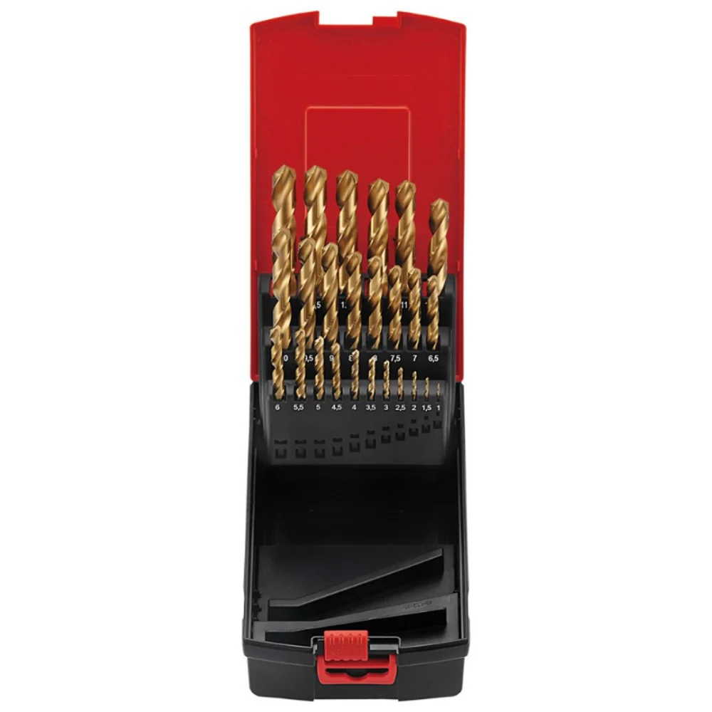 25pc Twist drill set Force