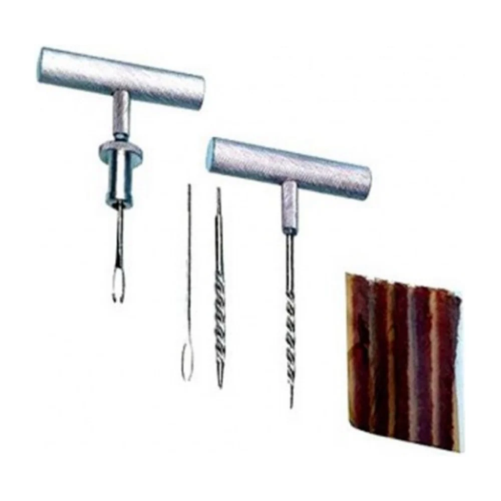 4pc T-handle disclosed tire repair tool set Force