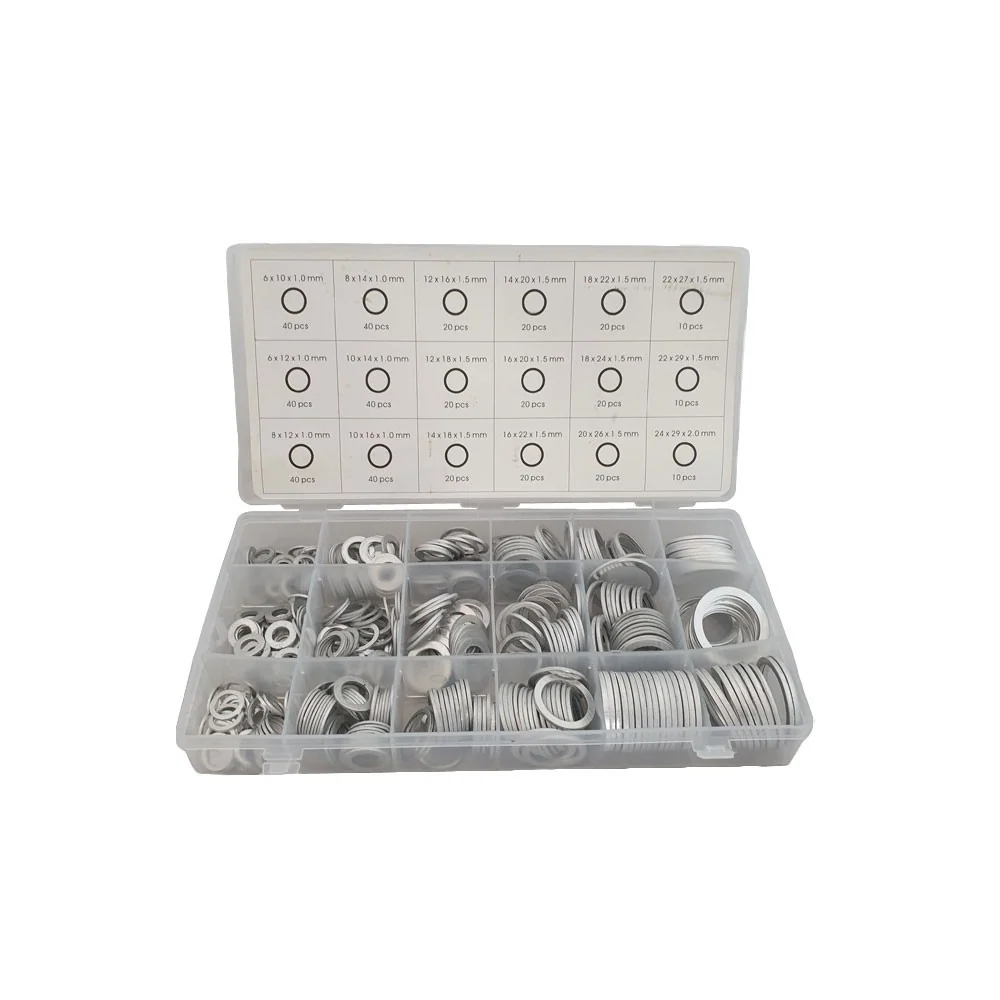 Aluminium Ringen Assortiment 450-delig Force