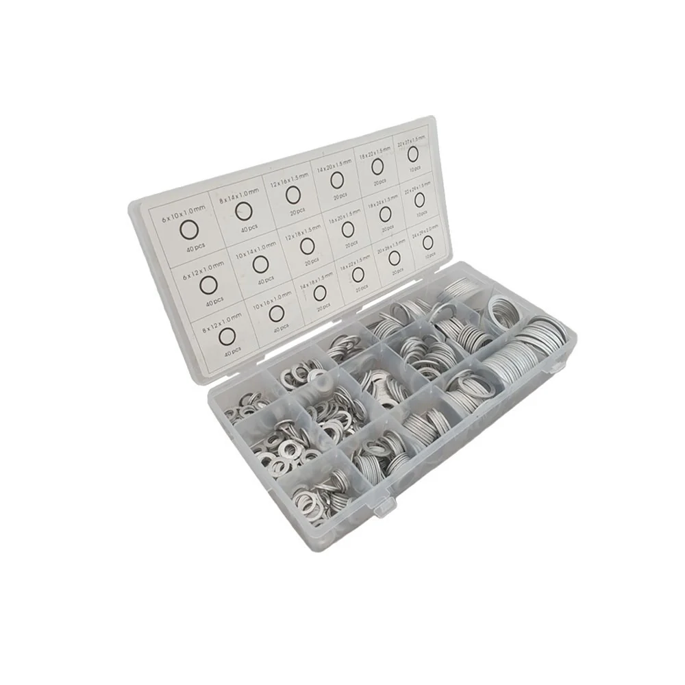 Aluminium Ringen Assortiment 450-delig Force