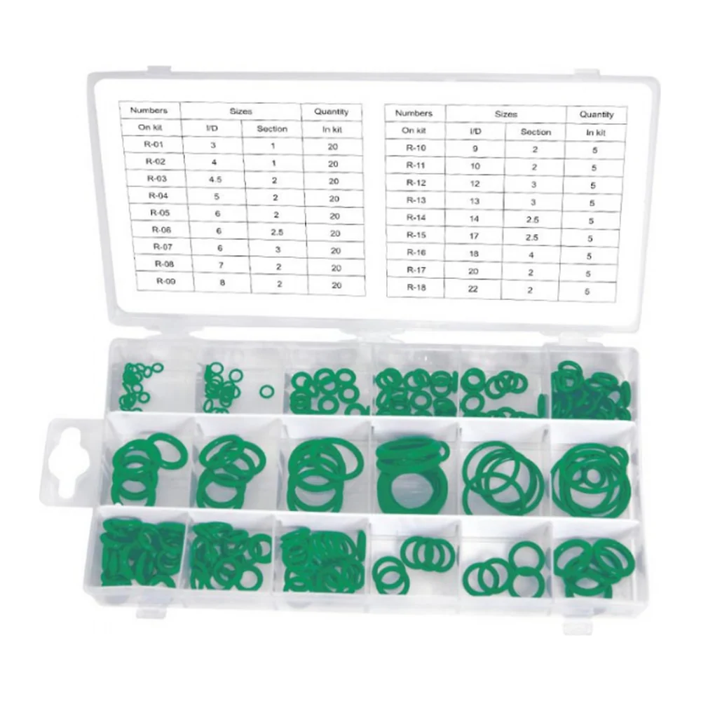 Assortiment Airco afdicht rubbers 225 pcs Force