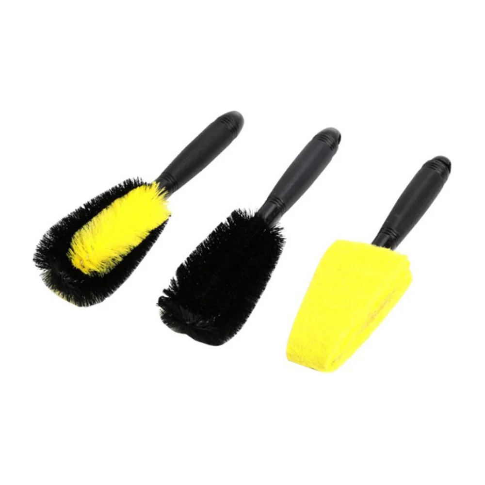 3 delig set velgenborstels Force