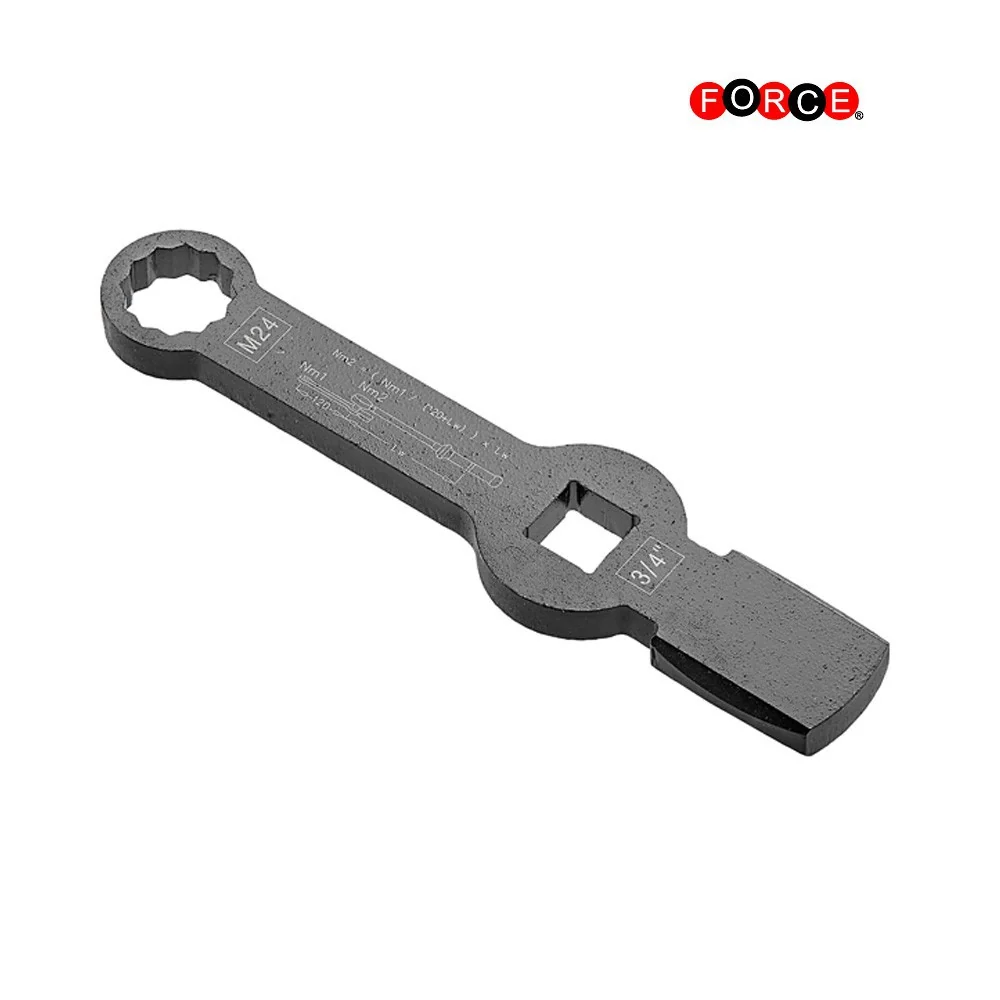 Slogging wrench brake caliper screw 3/4"DR. M24 Force