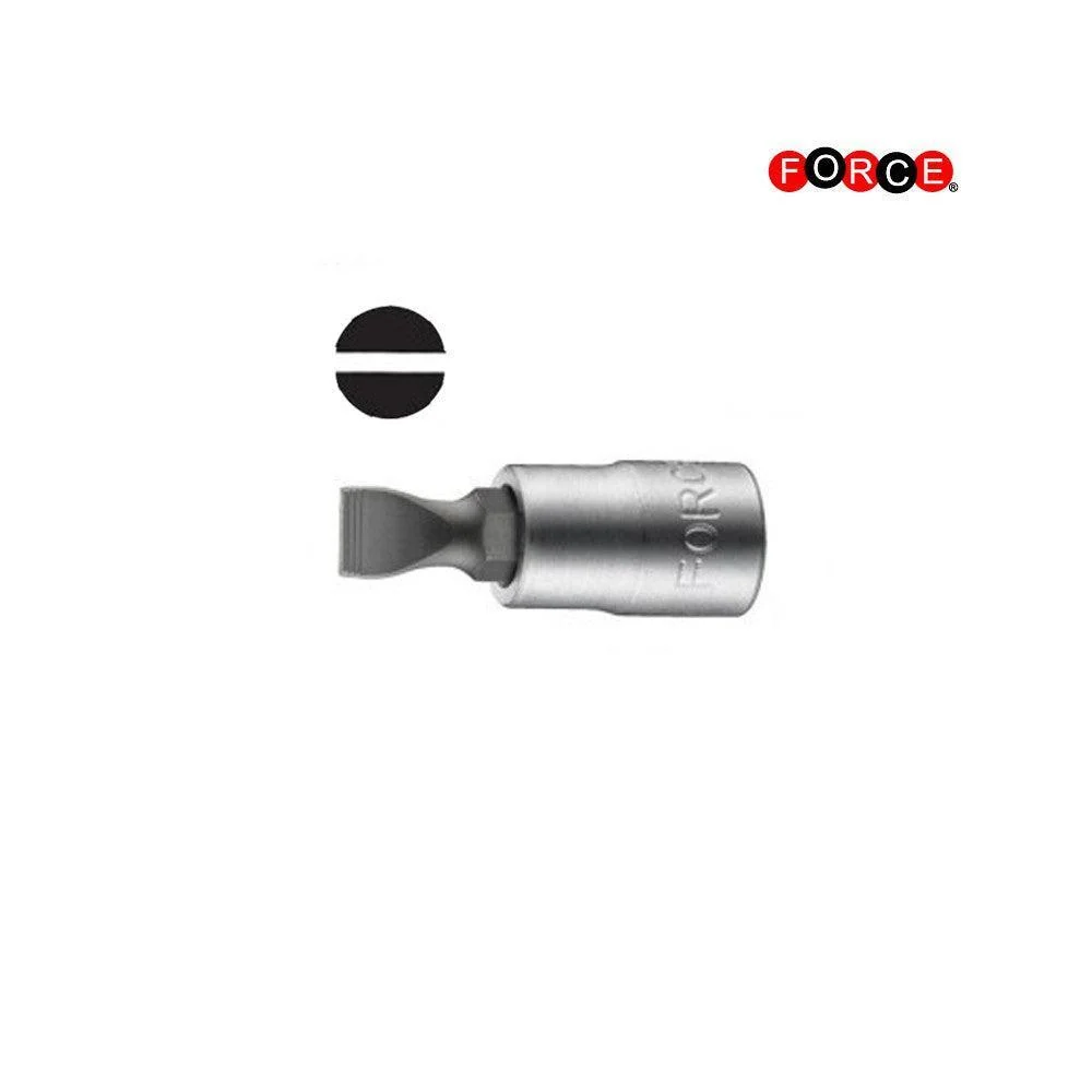 1/2" Slotted socket bit 10 Force