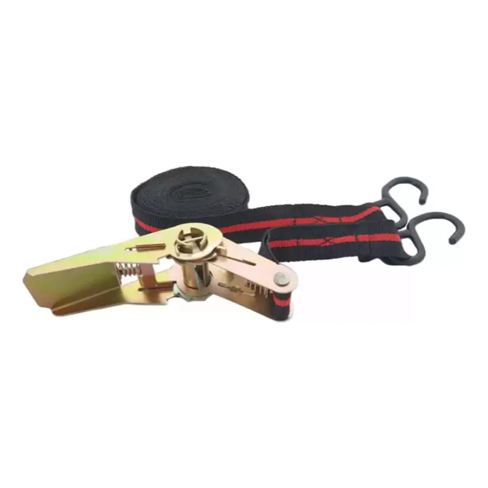 Spanband 5m x 24mm met ratel en zware haken Force